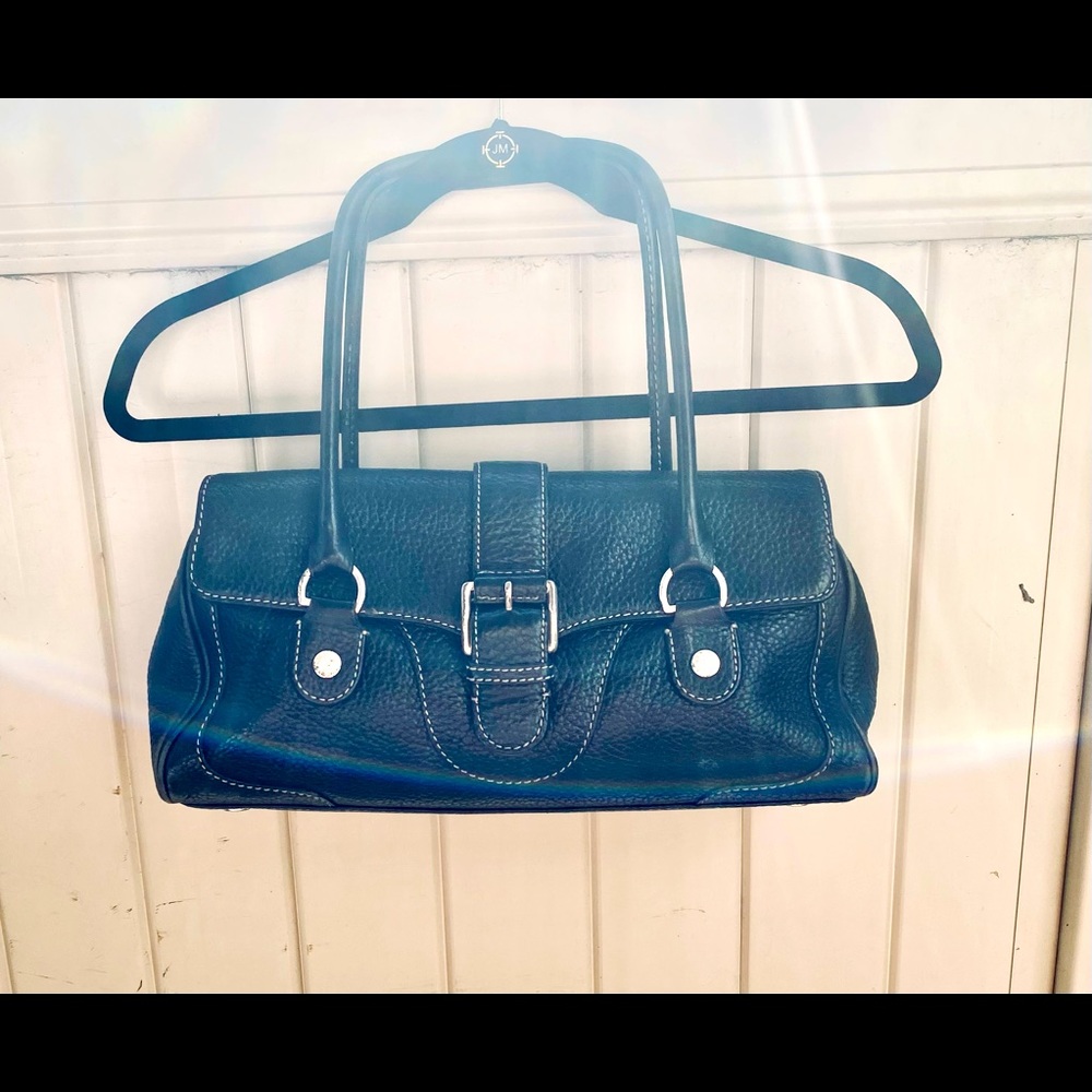 Michael Kors (not sure if authentic) real leather handbag Black.